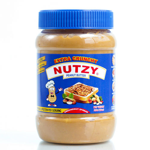 NUTZY PEANUT BUTTER EXTRA CRUNCHY 510G