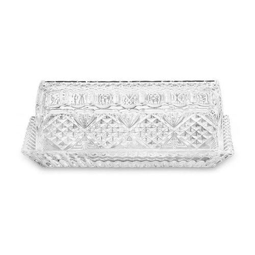 BUTTER DISH 6.9X3.7" SUG229/G