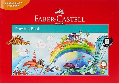 FABER-CASTELL DRAWING BOOK (21 X 29.5)CM 363100