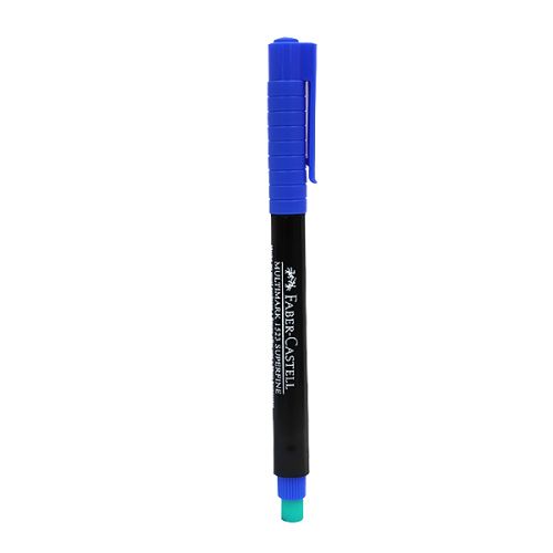 FABER-CASTELL MARKER MULTI SUPER FINE BLUE 152351