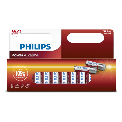 PHILIPS BATTERY M POWER LIFE AA 1X20 12XLR6