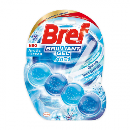 BREF WC BRILLIANT GEL ALL IN ONE ARCTIC OCEAN BLOCK