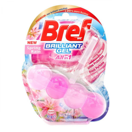 BREF WC BRILLIANT GEL ALL IN ONE SPRING BLOCK