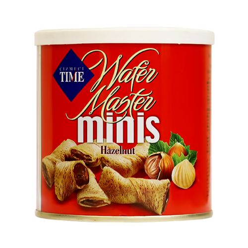 TIME WAFER MASTER MINIS HAZELNUT 120G 