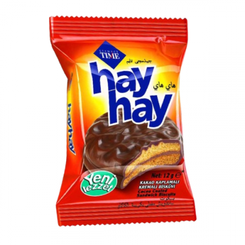 HAYHAY COCOA COATED BISCUIT 10G