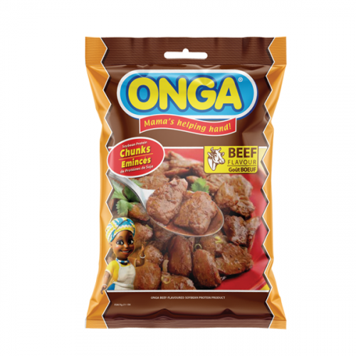 ONGA SOYBEAN PROTEIN CHUNKS BEEF FLAVOUR 45G