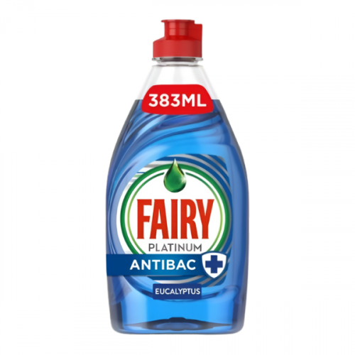 FAIRY ANTI-BACTERIAL WASHING UP LIQUID EUCALYPTUS 383ML