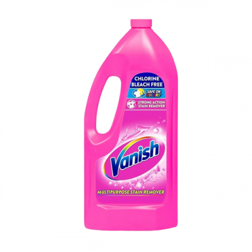 VANISH PINK LIQUID FABRIC STAIN REMOVER 1L