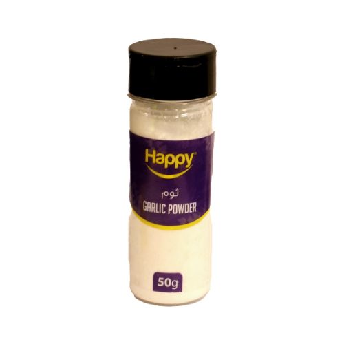 HAPPY GARLIC POWDER JAR 50G