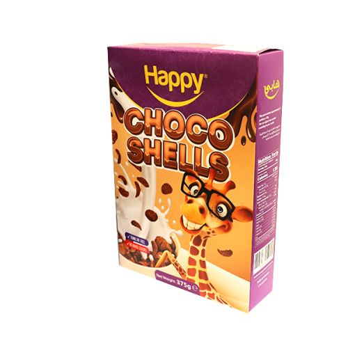 HAPPY CHOCO SHELLS 375G 