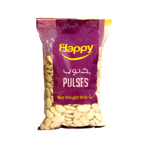 HAPPY PULSES LARGE LIMA BEANS 900G 