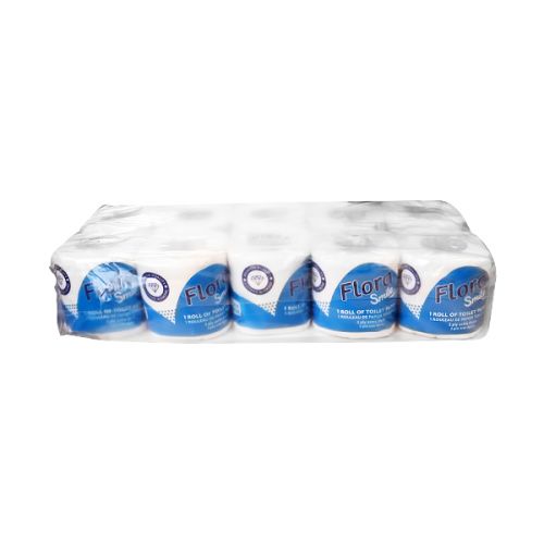 FLORA SMILE WRAPPED T-ROLL 2PLY 10-ROLLS