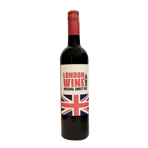 LONDON NATURAL SWEET RED WINE 9% 750ML 