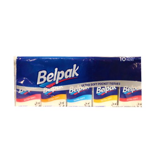 BELPAK POCKET TISSUE 10 PIECES 