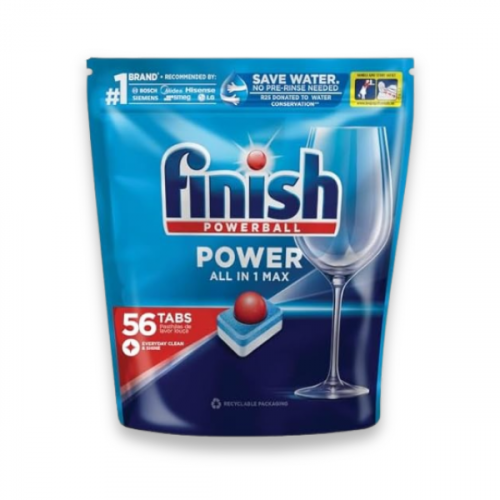 FINISH ALL IN ONE- DISHWASHING TABLETS- REGULAR 56S