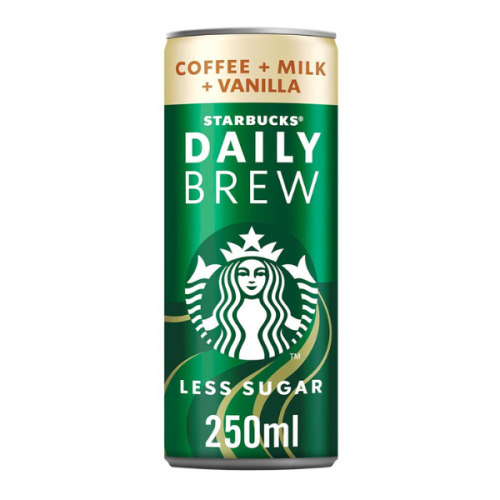 STARBUCKS DAILY BREW VANILLA 250ML