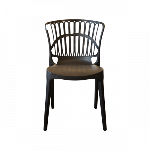 CHAIR PP BLACK PS-8034-BLK