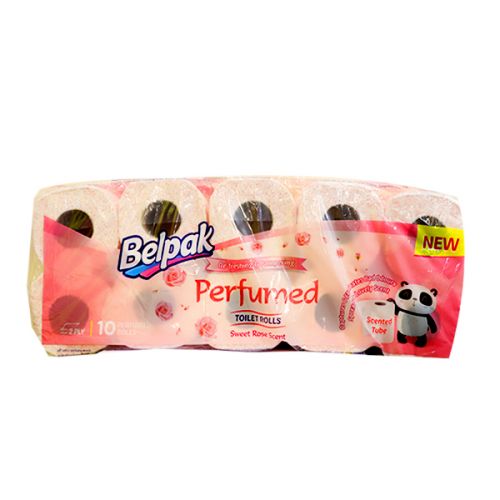 BELPAK COMFORT PERFUMED T-ROLL (ROSE) 10 ROLLS