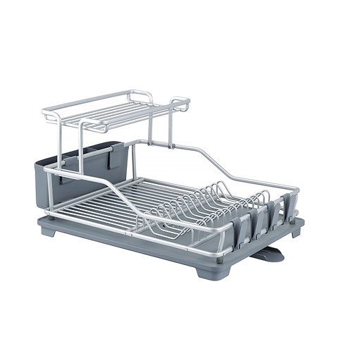 DISH RACK WHITE BINCA