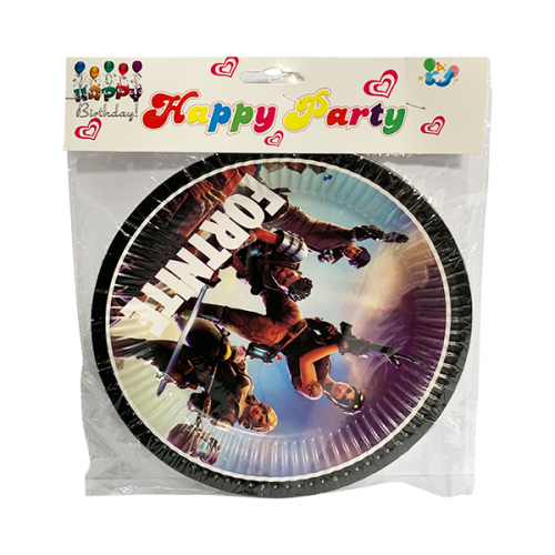 PLATE DISPOSABLE 10PCS 10DESIGN 7"