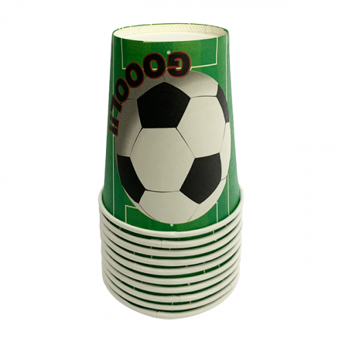 DISPOSABLE CUP 10PCS 10DESIGN 225ML