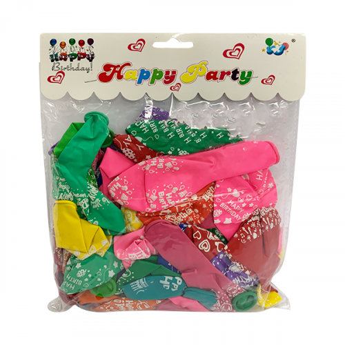 PRINTED BALLON 50PCS MIX DESIGN