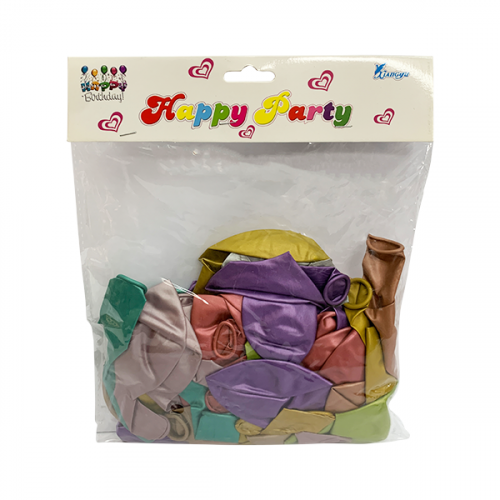 BALLOON 50PCS MIX COLOUR