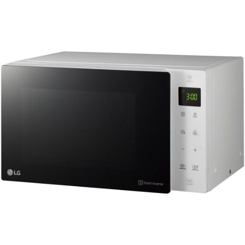 LG MICROWAVE OVEN 25L W/GRILL WHITE MH6535GISW