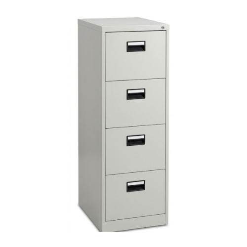 FILING CABINET 4 DRAWER GREY 1320X470X600MM YJH-82
