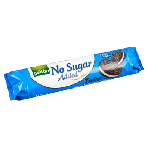 GULLON TWINS NO ADDED SUGAR BISCUITS 147G