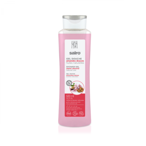 SAIRO SHOWER GEL ALMOND 600ML