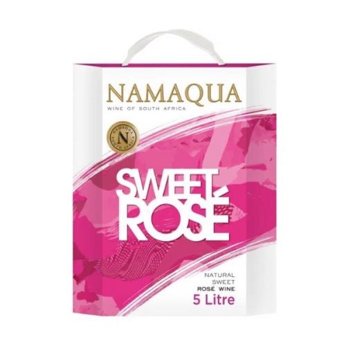 NAMAQUA NATURAL SWEET ROSE WINE 5L 