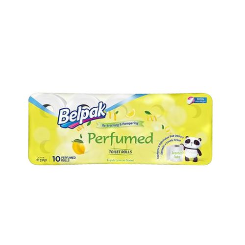 BELPAK PERFUMED  T-ROLL (LEMON) 10 ROLLS