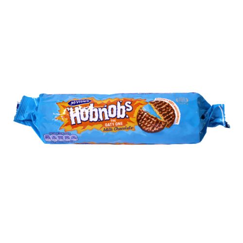 MCVITIES HOBNOBS MILK CHOCOLATE 431G