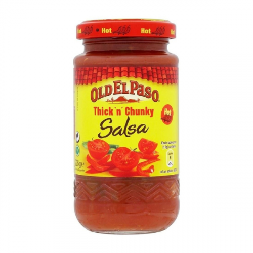 OLD EL PASO HOT CHUNKY SAUCE 226G