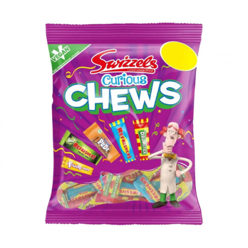 SWIZZELS CURIOUS CHEWS 135G