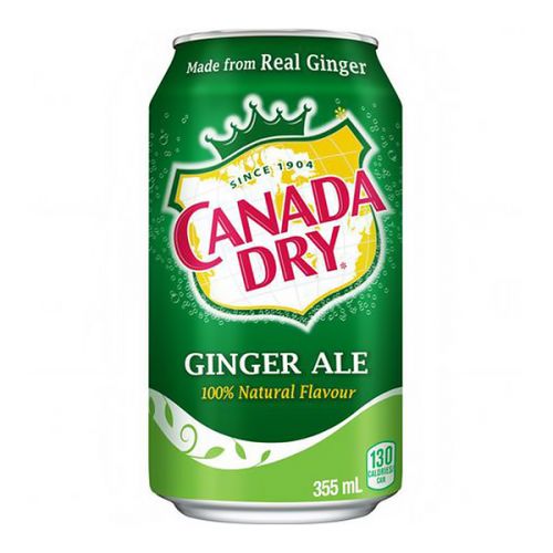 CANADA DRY GINGER ALE DRINK 355ML 