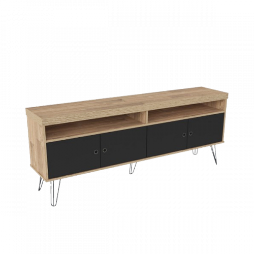 TV STAND RUSTIC/BLACK 65"LIBERTY