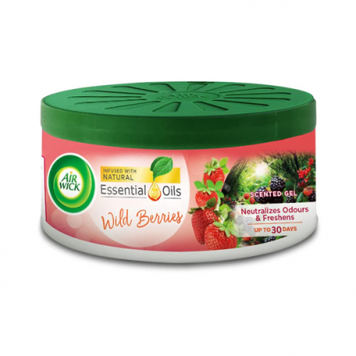 AIRWICK GEL AIR FRESHNER WILD BERRIES 70G