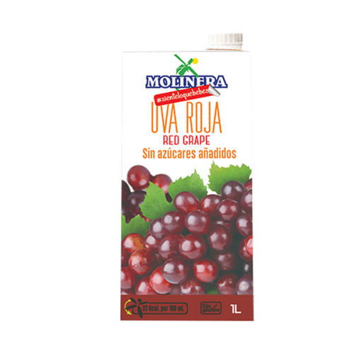 MOLINERA SUGARFREE RED GRAPE JUICE 1L