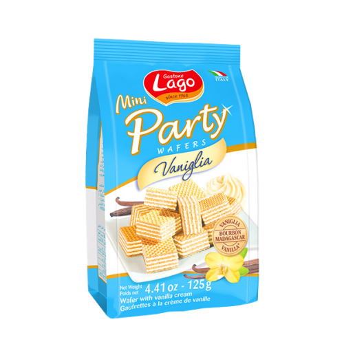 GASTONE LAGO MINI PARTY WAFER VANILLA 125G