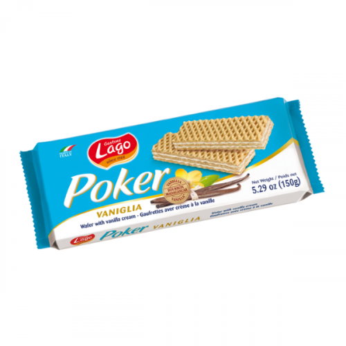 GASTONE LAGO POKER VANILLA WAFER 150G