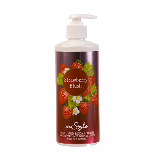 INSTYLE PERFUMED BODY LOTION  STRAWBERRY BLUSH 500ML