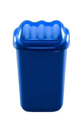 PLAFOR FALA BIN WITH LID BLUE 30 LITERS PLASTIC 608-03