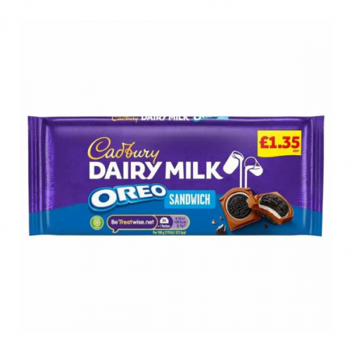 CADBURY DAIRY MILK OREO SANDWICH PMP 96G