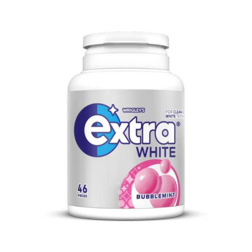 WRIGLEY EXTRA WHITE BUBBLEMINT CHEWGUM SFPMP 1PC