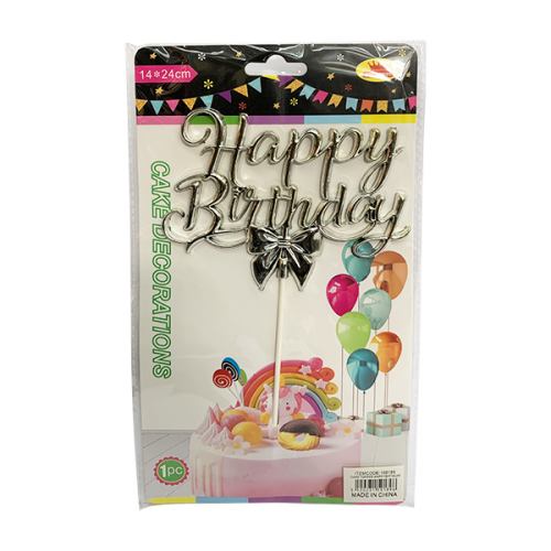CAKE TOPPER HAPPY BIRTHDAY