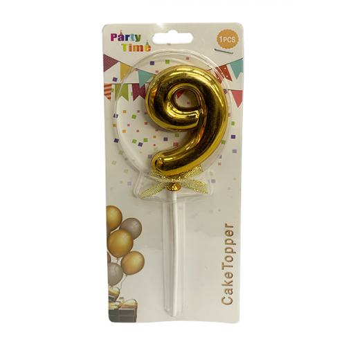 CAKE TOPPER NO. 09 PLASTIC