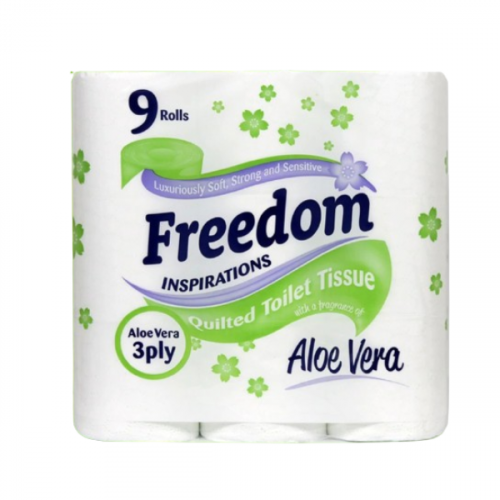 FREEDOM T-ROLL ALOE VERA 9PCS