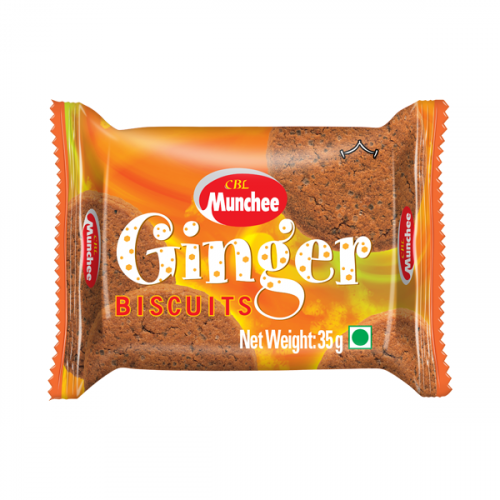 MUNCHEE GINGER BISCUITS 35G